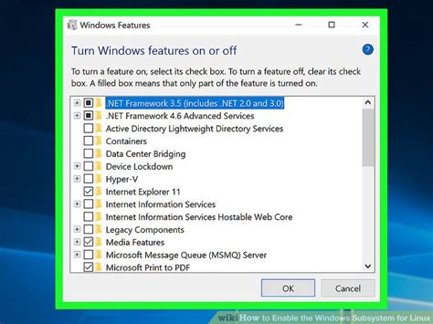 How To Enable The Windows Subsystem For Linux With Pictures Wiki