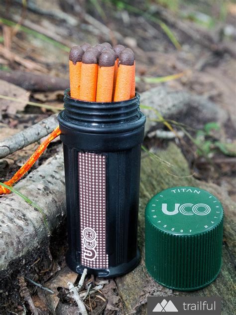 Uco Titan Stormproof Matches Review Trailful Adventure Camping