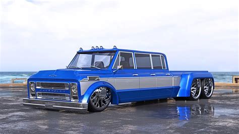 Six Door 1968 Chevy C60 Feels Like 6x6 Dually Overkill Will Become A