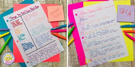 Note Taking Strategies And Tips For Secondary Reading And Writing Haven