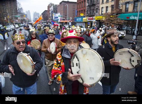 2023 Three Kings Day Parade Along 3rd Avenue In Spanish Harlem Hosted By El Museo Del Barrio