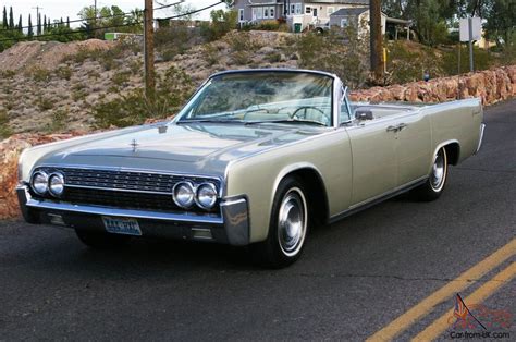 Running condition, garage kept, needs 1962 lincoln continental convertible started with clean, original, ca. 1962 Lincoln Continental Convertible,