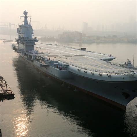 China Military Type 001a Aircraft Carrier Starts More Advanced Testing