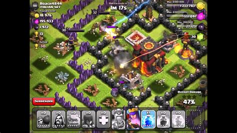 Clash Of Clans The Clash Army Youtube