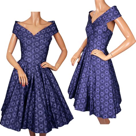 Vintage 1950s Party Dress With Shoulder Wrap Halter Size S 1950s Party Dresses Dresses