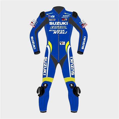 Alex Rins Suzuki Motogp 2018 Leather Suit Racers Arena