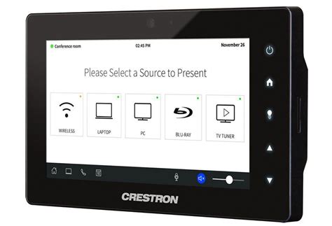 Tsw 560 B S 5 Touch Screen Black Smooth Crestron Electronics Inc