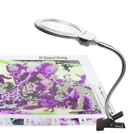cross stitch magnifier lamp