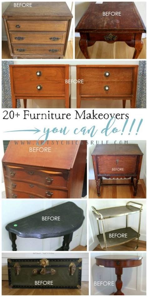 20 More Furniture Makeovers You Can Do Artsy Chicks Rule®
