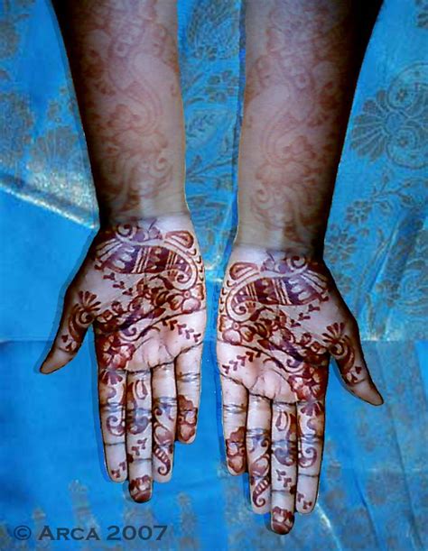 Henna On Dark Skin By Arcanoide On Deviantart