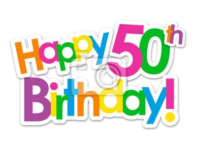 Lektion 08 geburtstag, alter chinesich lernen. "glücklicher 50. geburtstag" karte fototapete • fototapeten fünfzigste, 50, danke | myloview.de