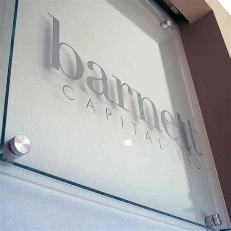 Etched Glass Signs Frosted Glass Signage Impact Signs Glass Signage Corporate Signage
