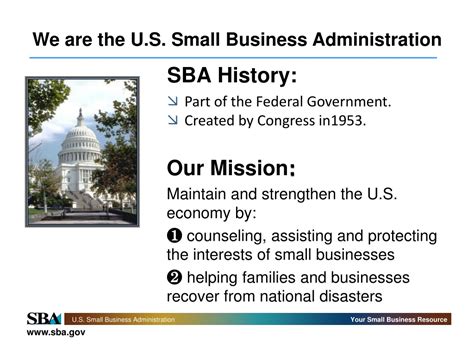 Ppt The Sba Advantage Powerpoint Presentation Free Download Id9535334