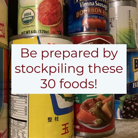 Here's my list of suggestions: 30 Must Have Food/Pantry Items to Stockpile - Rogue ...