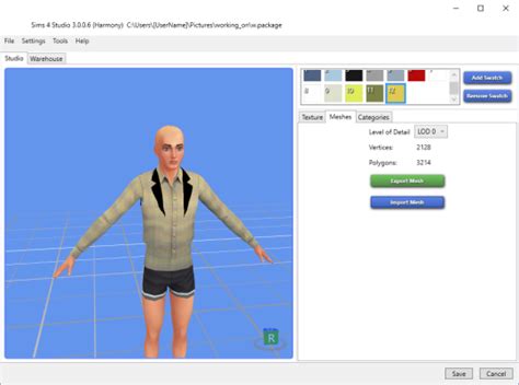 Solved Ish Texture W Uv Mapping On Combined Meshes Sims 4 Studio