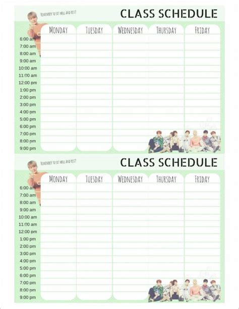 Free 18 Weekly Planner Samples And Templates In Excel Pdf