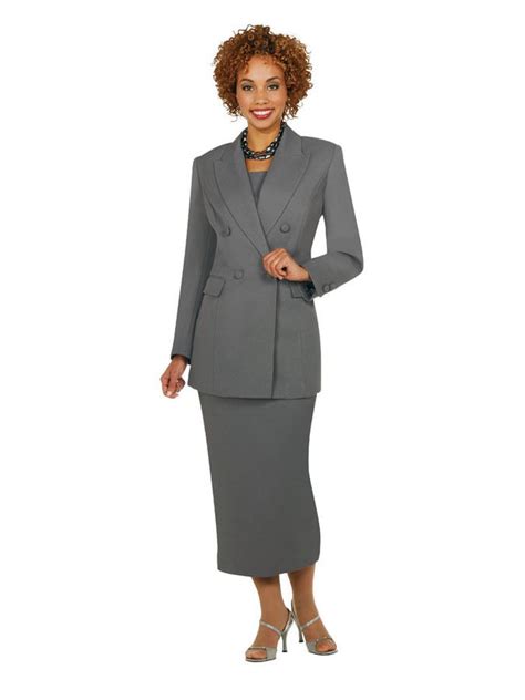 Ben Marc 2298 Womans Church Usher Suit Double Breasted Ebay