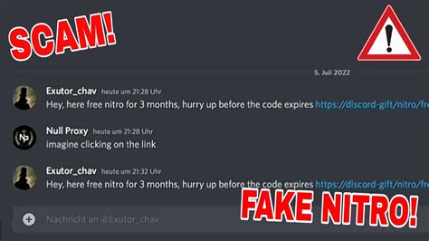 How People Get Hacked On Discord By Fake Nitro Offers Youtube