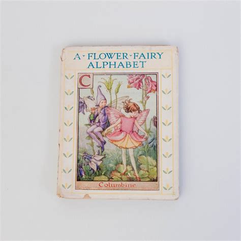 Original Flower Fairy Alphabet Letter P Pansy Cicley Mary Etsy