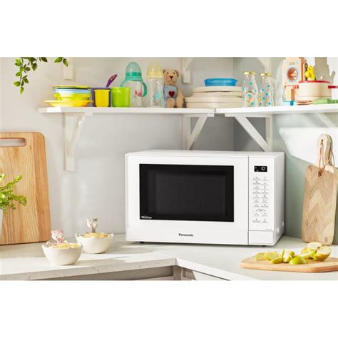 There is also a child safety lock feature that keeps your children safe. Buy Panasonic NN-ST45KWBPQ Microwave with Inverter ...
