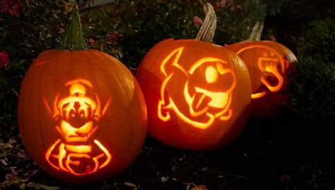 Luigis Mansion 3 Pumpkin Stencil Designs Now Available