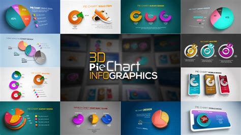 3D Pie Chart Infographics – Intro Download