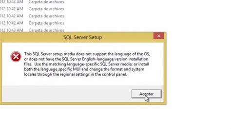 Problema Al Instalar SQL Server 2012 YouTube