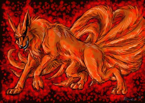 Kyuubi By Dk Raven On Deviantart