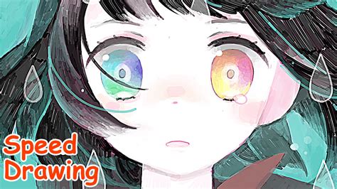 How to draw anime and manga course (udemy) 7. Kawaii Girl SPEED DRAWING in Photoshop CC｜イラストレーターLive ...