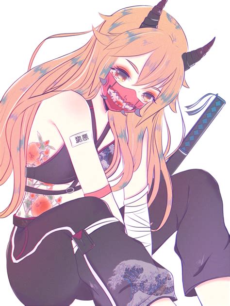 Cute Anime Girl Mask