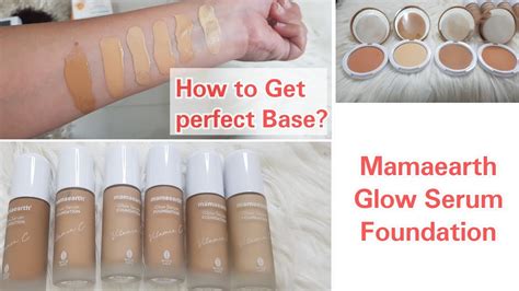Mamaearth Glow Serum Foundation Review And Swatches How To Get