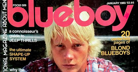 London Calling Luv Vintage Blueboy Magazine January 1980