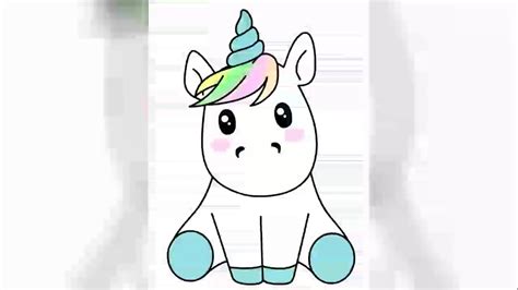 Dibujos Para Colorear Kawaii De Unicornios