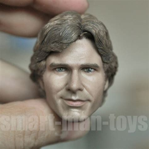1 6 Scale Han Solo Harrison Ford Head Sculpt Fit 12 Figure Body EBay