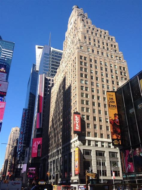 Times Square New York Buildings E Architect