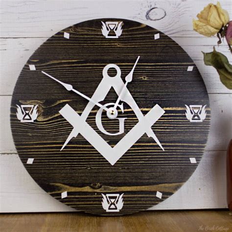Introducing Our New Masonic Square And Compass Wall Clock