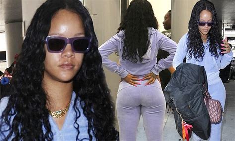 Rihanna Goes Through Airport Checkpoint As She Leaves La Daily Mail