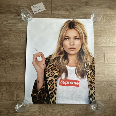 Supreme Supreme Kate Moss 2012 Promo Poster Grailed