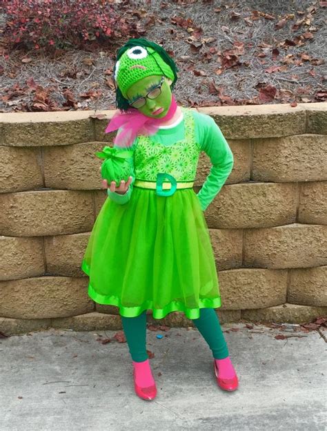 Disgust Inspired Inside Out Halloween Costume Halloween Costume Ideas