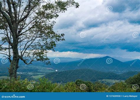 Mills Gap And James River Overlook Virginia Usa Stock Photo Image Of