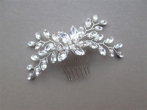 Crystal Hair Comb Bridal Crystal Hair Comb Rhinestone Bridal Comb