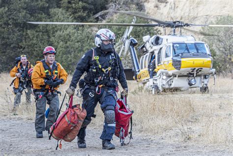 Helicopter Assists In Multihour Hiker Rescue