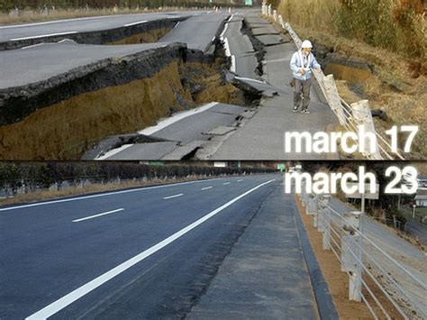 Japanese Repaired Great Kanto Highway In Just Six Days