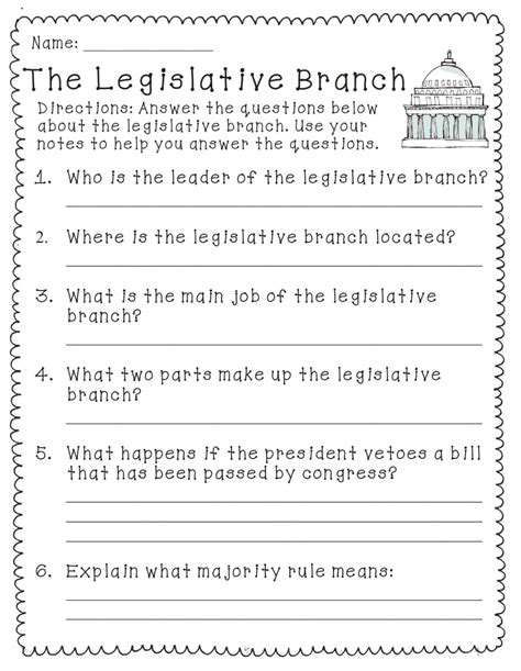 Https://wstravely.com/worksheet/the Legislative Branch Worksheet Answers