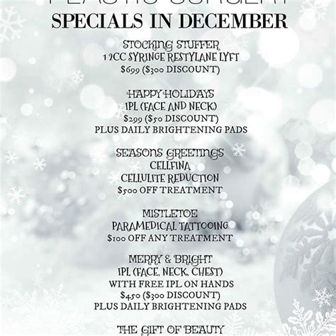 Take Advantage Of Our Holiday Specials Until December 31st Call Us At Nvps For All Your