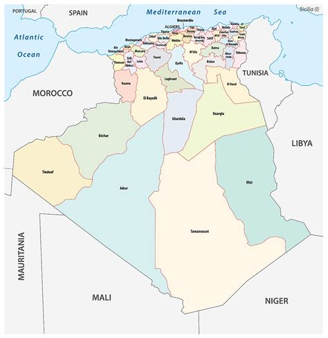 Algerien Karten Fakten Weltatlas