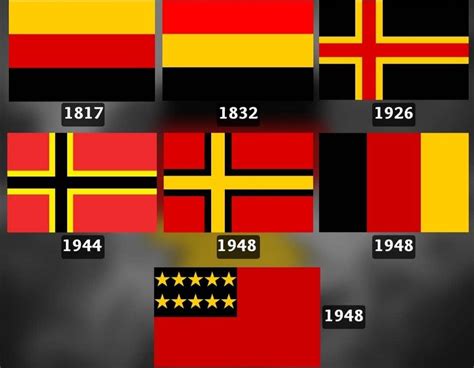 Flags That Were Proposed For Germany Or Used As German Idendity Over