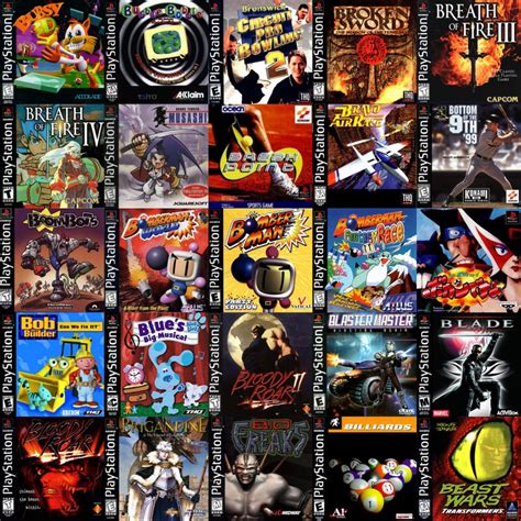 1300 Digital Ps1 Game Covers Cool Nostalgic Digital Graphic Clipart