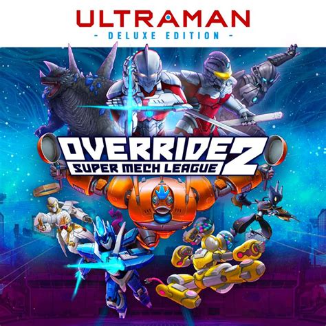 Override 2 Super Mech League Ultraman Deluxe Edition For Playstation