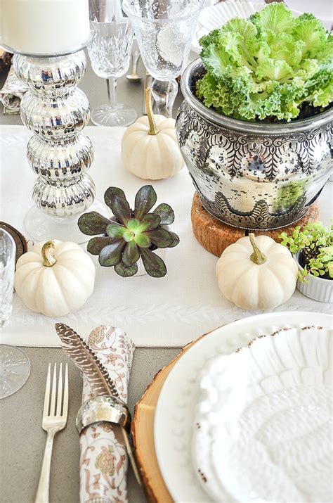 10 Easy Ideas For Setting A Thanksgiving Table Stonegable